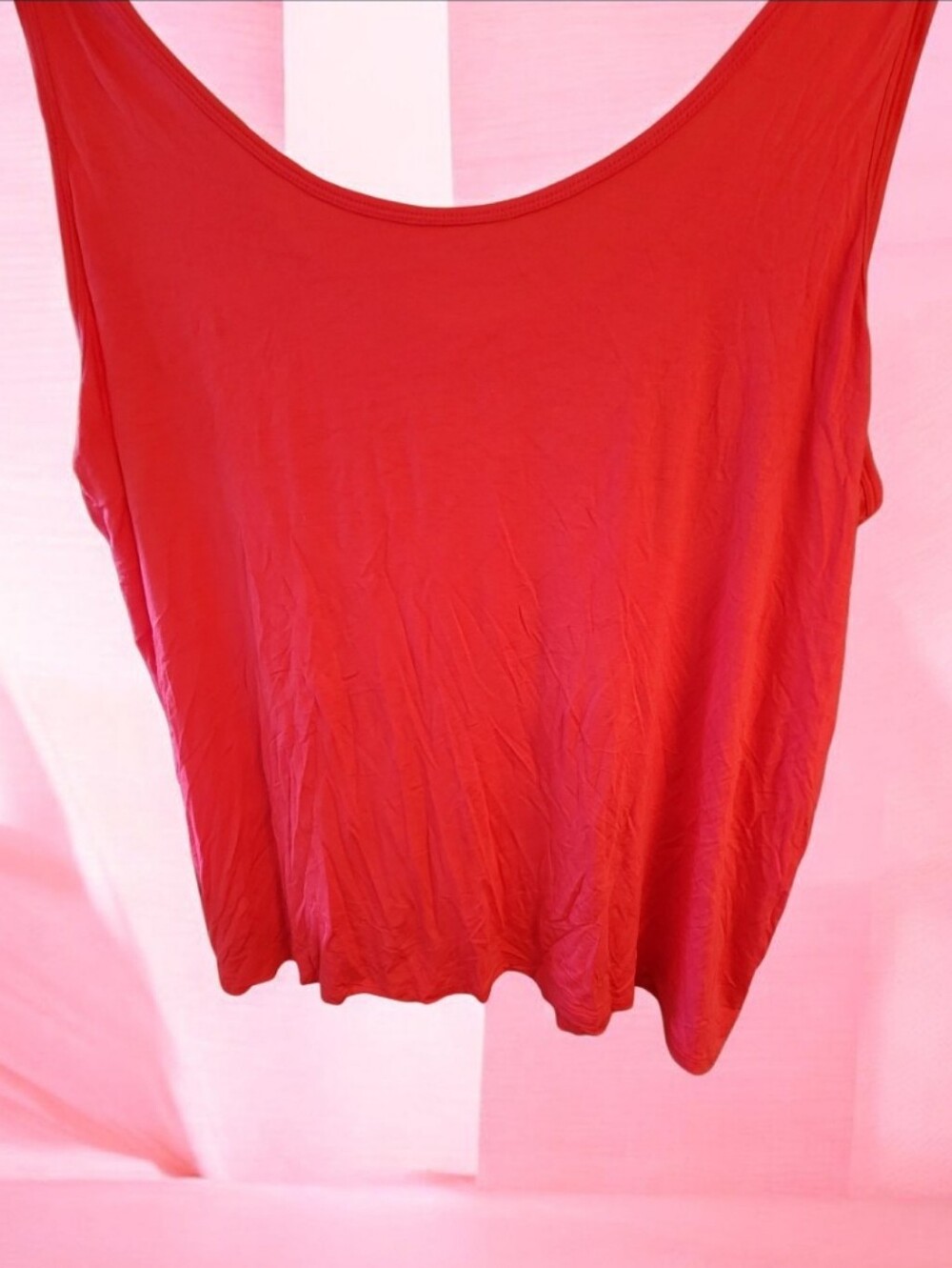 Lane Bryant Red Soft Knit Tank ■ EUC